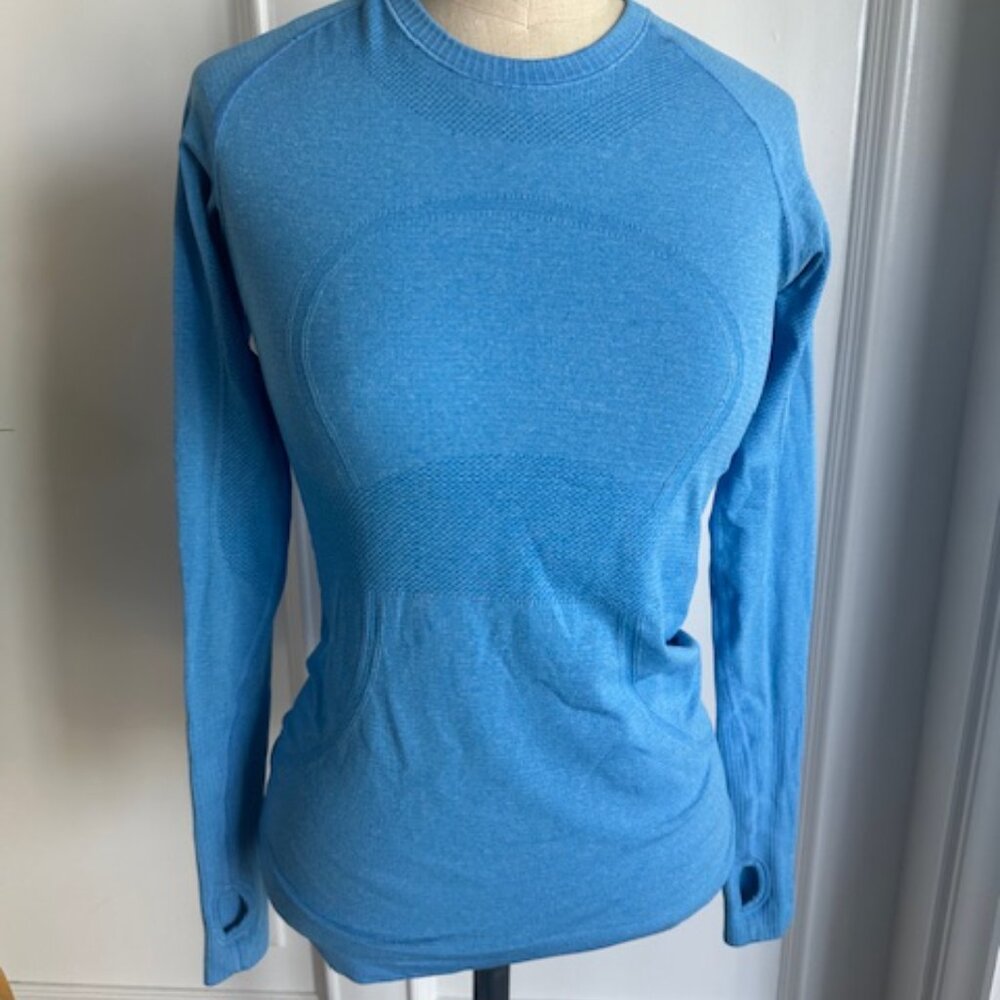 Swiftly Lululemon Tech Long Sleeve Top Size 6 - Picture 2 of 16